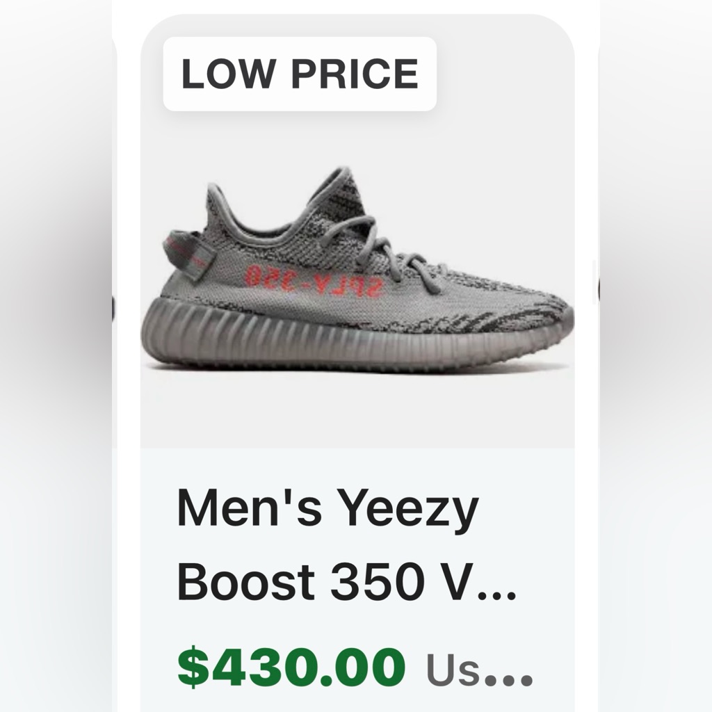 Men's Yeezy Boost 350 V2 Beluga 2.0